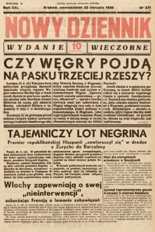 Nowy Dziennik (wydanie wieczorne). 1938, nr 231