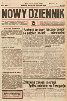 Nowy Dziennik. 1938, nr 233