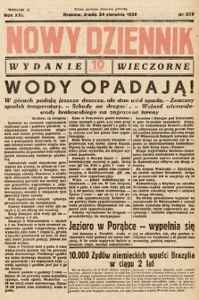 Nowy Dziennik (wydanie wieczorne). 1938, nr 233