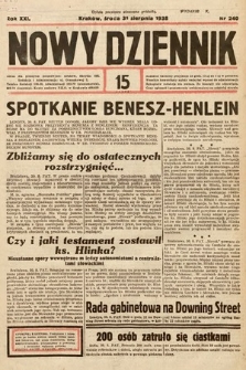 Nowy Dziennik. 1938, nr 240