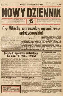 Nowy Dziennik. 1938, nr 199