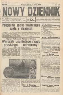 Nowy Dziennik. 1932, nr 203