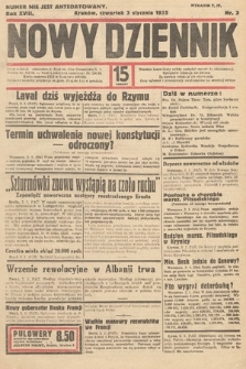 Nowy Dziennik. 1935, nr 3