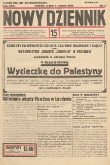 Nowy Dziennik. 1935, nr 4