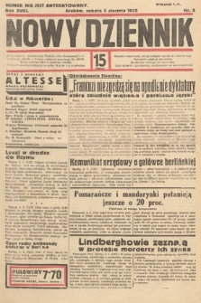 Nowy Dziennik. 1935, nr 5