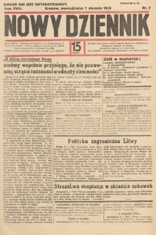 Nowy Dziennik. 1935, nr 7