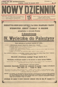 Nowy Dziennik. 1935, nr 16