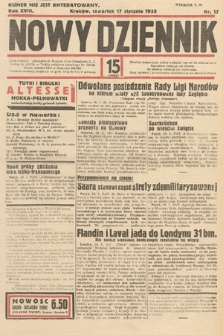 Nowy Dziennik. 1935, nr 17