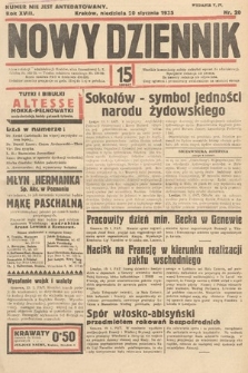 Nowy Dziennik. 1935, nr 20