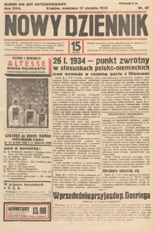 Nowy Dziennik. 1935, nr 27