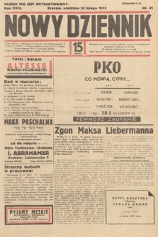Nowy Dziennik. 1935, nr 41