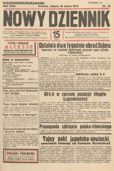 Nowy Dziennik. 1935, nr 75