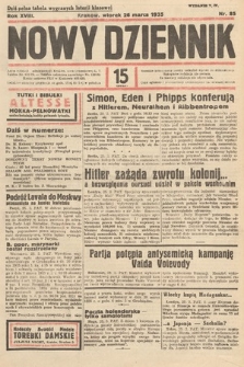 Nowy Dziennik. 1935, nr 85