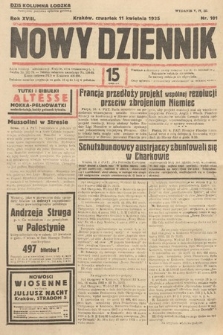Nowy Dziennik. 1935, nr 101