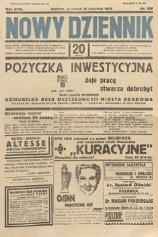 Nowy Dziennik. 1935, nr 108