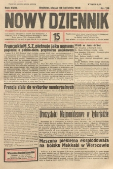 Nowy Dziennik. 1935, nr 113