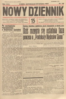 Nowy Dziennik. 1935, nr 116