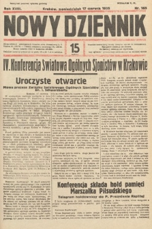 Nowy Dziennik. 1935, nr 165