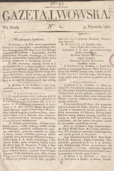 Gazeta Lwowska. 1821, nr 1