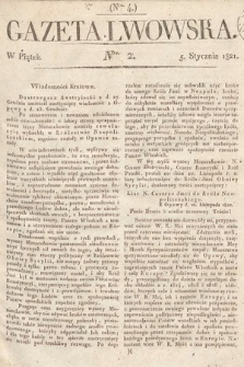 Gazeta Lwowska. 1821, nr 2