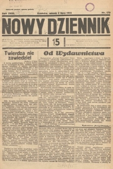 Nowy Dziennik. 1935, nr 179