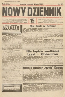 Nowy Dziennik. 1935, nr 181