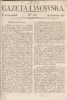 Gazeta Lwowska. 1821, nr 12