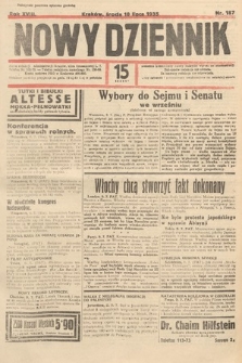 Nowy Dziennik. 1935, nr 187