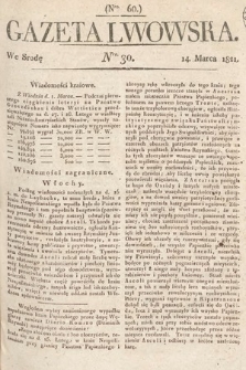 Gazeta Lwowska. 1821, nr 30