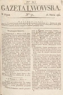 Gazeta Lwowska. 1821, nr 31