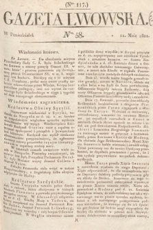 Gazeta Lwowska. 1821, nr 58