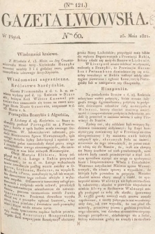Gazeta Lwowska. 1821, nr 60