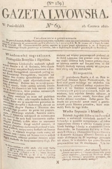 Gazeta Lwowska. 1821, nr 69