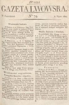 Gazeta Lwowska. 1821, nr 74
