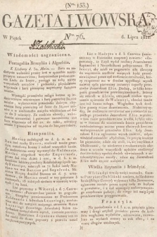 Gazeta Lwowska. 1821, nr 76