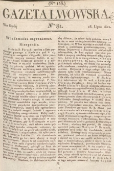 Gazeta Lwowska. 1821, nr 81