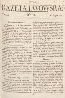 Gazeta Lwowska. 1821, nr 82