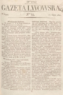 Gazeta Lwowska. 1821, nr 85