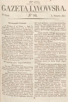 Gazeta Lwowska. 1821, nr 88