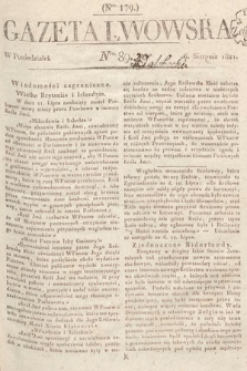 Gazeta Lwowska. 1821, nr 89