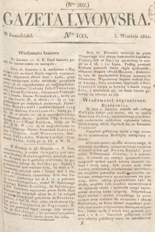 Gazeta Lwowska. 1821, nr 100