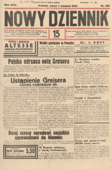 Nowy Dziennik. 1935, nr 215