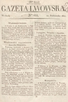 Gazeta Lwowska. 1821, nr 122