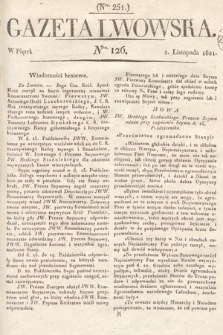 Gazeta Lwowska. 1821, nr 126
