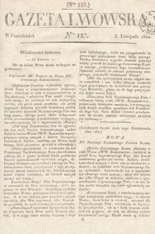 Gazeta Lwowska. 1821, nr 127