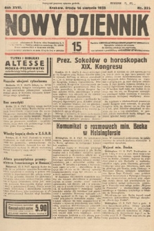 Nowy Dziennik. 1935, nr 222