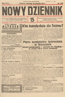 Nowy Dziennik. 1935, nr 223