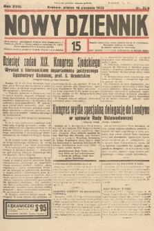 Nowy Dziennik. 1935, nr 224