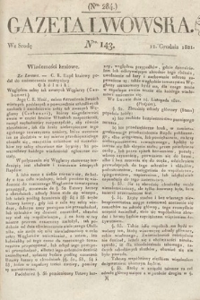 Gazeta Lwowska. 1821, nr 143