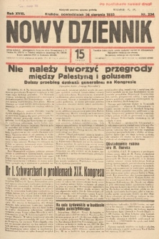 Nowy Dziennik. 1935, nr 234